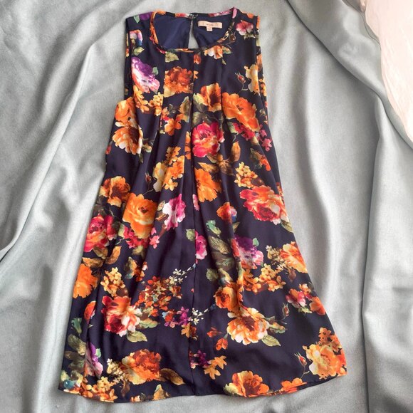 Floral Mini Dress - Picture 1 of 2